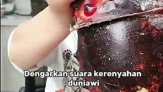 Mukbang lobster