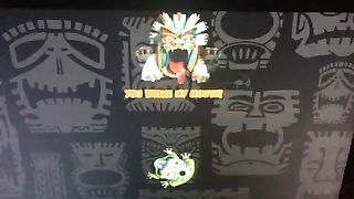 Zuma game Boss level defeated