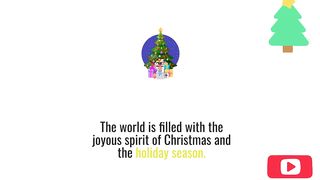 Christmas Worldwide Celebration//World Is Filled With The Joyous Spirit Of Christmas