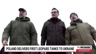Poland delivers first Leopard tanks to Ukraine