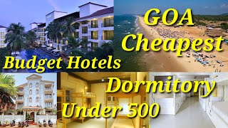 Hotels under 1000 Indian Rupees in North Goa.