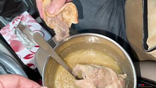 Truck Hotel ke famous Daal, Mutton Rosh | Lahore Hazara