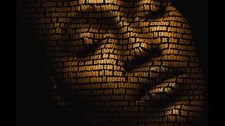 Golden Text Portrait Effect - Best Photoshop Tutorial Text Portrait