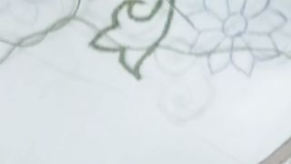 Hand Embroidery border design