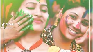 Holi celebration