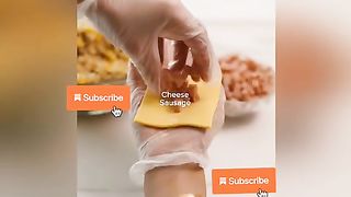 Cheese rice ball