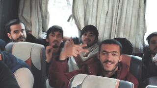 Bus travel to the University friends