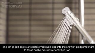 Which treatment should you use before your shower