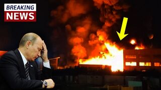 Huge Fire in Russia! Soldiers Trapped!