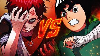 Gaara VS Rocklee
