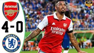 Arsenal vs Chelsea 4-0 All Goals & Highlights  2022