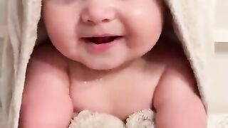 Video for cute baby girl and boy