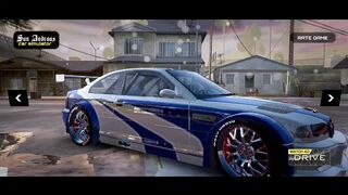 BMW from NFS Most Wanted In Car Simulator San Andreas