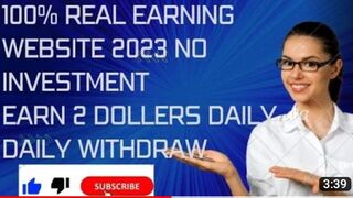 Free Online Earning Website 2023