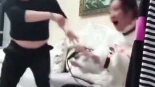 Prank turns wild funny clip