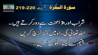069-Sura Al-Baqara 219 to 220.........! Dr.Israr Ahmad(R.A)