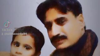 With my cute son zain zaheer jan