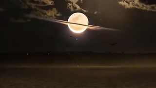 Full moon looks  # beautiful  looks