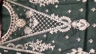 Ladies Fashion  Festive Sequence Unstitched Organza Summer Collection 2023