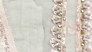 Ladies Fashion  Festive Sequence Unstitched Organza Summer Collection 2023