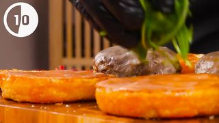 ASMR MUKBANG | Hamburger, Bâton de fromage, Nouilles au feu, -dog Recette ! manger