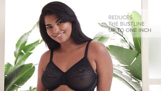 Wacoal Women's Visual Effects Minimizer Bra,Black,36DDD at Amazon Women’s Clothing