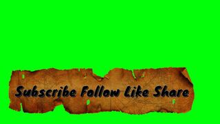green screen subscribe & Follow & Like Share button no copyright