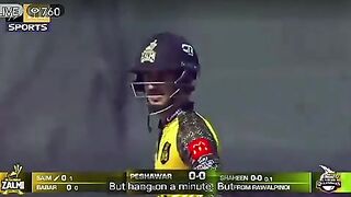 Great batting by young saim ayub