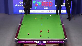 Ronnie O'Sullivan Vs Jimmy Robertson 6 Six Red Ball World SNOOKER Championship 2023 Full Frame