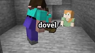 never take a noob mining in minecraft