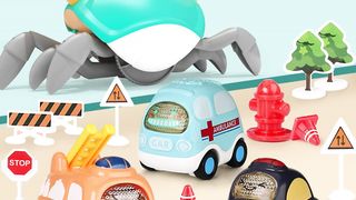 Induction Escape Crab Rechargeable Electric Pet Musical Toys Children'S Toys Birthday Gifts Interactive Toys Learn To Climb Toys