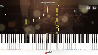 Tu jaane Na easy piano tutorial