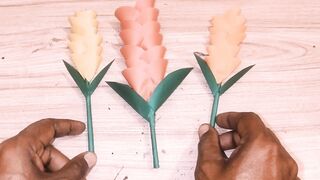 How to make beautiful paper flowers | origami flowers