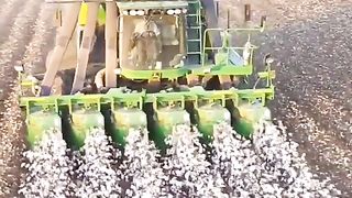 Cotton picking machine