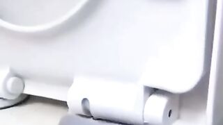 Silicon toilet brush