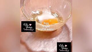 Orange steamed Egg
