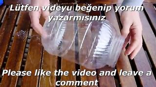 Plastic bottle water for chicken