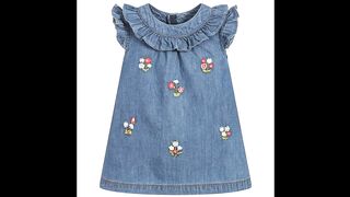 New summer Jean's Dresses Design Ideas _ SUMMER DENIM OUTFITS _ summer Dress designs ,