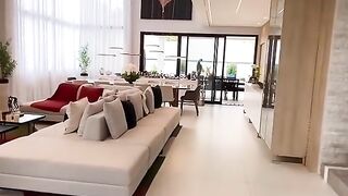 Luxury house inside.