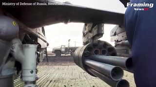 Helikopter Ka-52 Rusia Menembakkan Rudal ke Posisi Ukraina