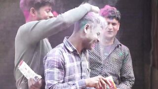 Watch the Hindu celebrations of spring and the victory of good over evil in the Festival of Colors