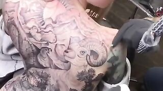 Full Back Tattoo for Girl Final major full day session on  tattoo for girl