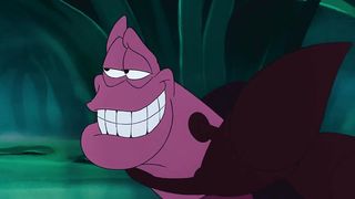 The little mermaid kiss the girl ????
