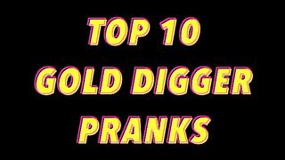 girls hold digger prank .... Watch to the end hhh