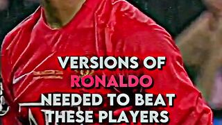 Versions of goat Ronaldo ????