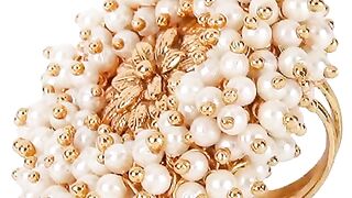 Pear Ring Design Very Beautiful