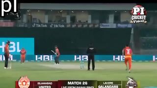 HBL PSL 8 Match between lahore Qalandars and Islamabad united
