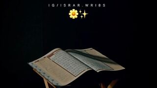 beautiful Quran ayat Status vidio IQRA AL-QURAN (Quran Aur Hadees)