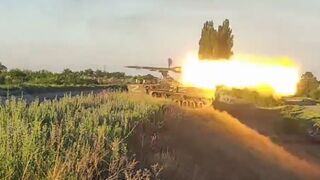 Ukrainian strikes landed on the Russian airbase in Novofedorivka