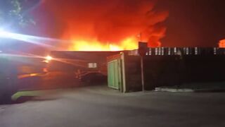 Ukrainian forces hit the Donetsk Brewery